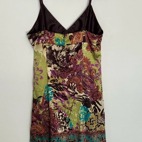 ECI Multicolor Paisley Dress Size 16. NWOT - Picture 2 of 5